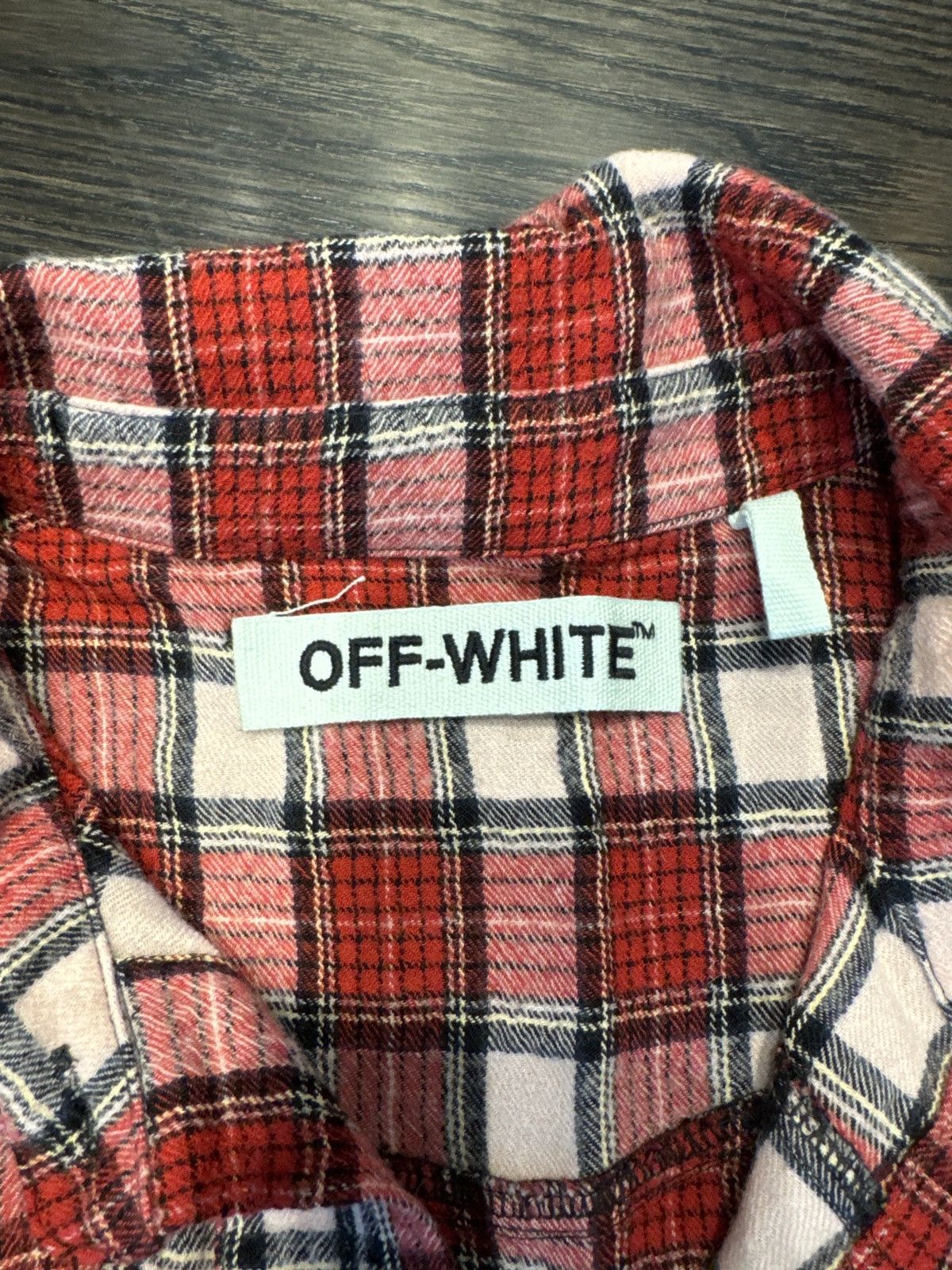 Off-White Red Flannel Size US XS / EU 42 / 0 - 7 Thumbnail