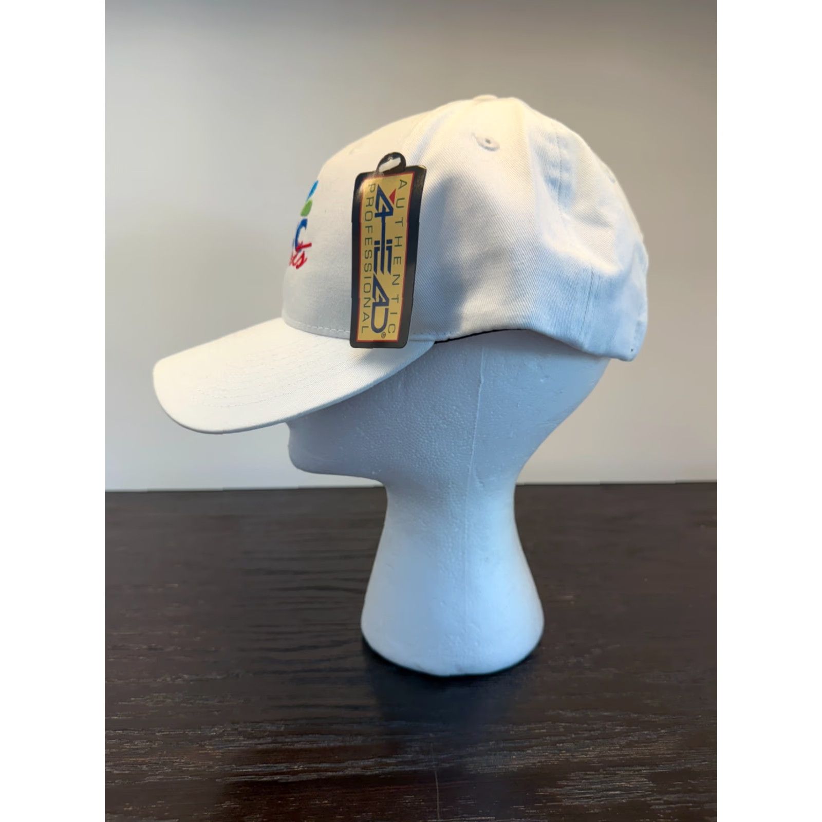 Vintage VINTAGE Ahead NBC Sports Hat One Size White Adjustable Twill Golf Size ONE SIZE - 5 Thumbnail