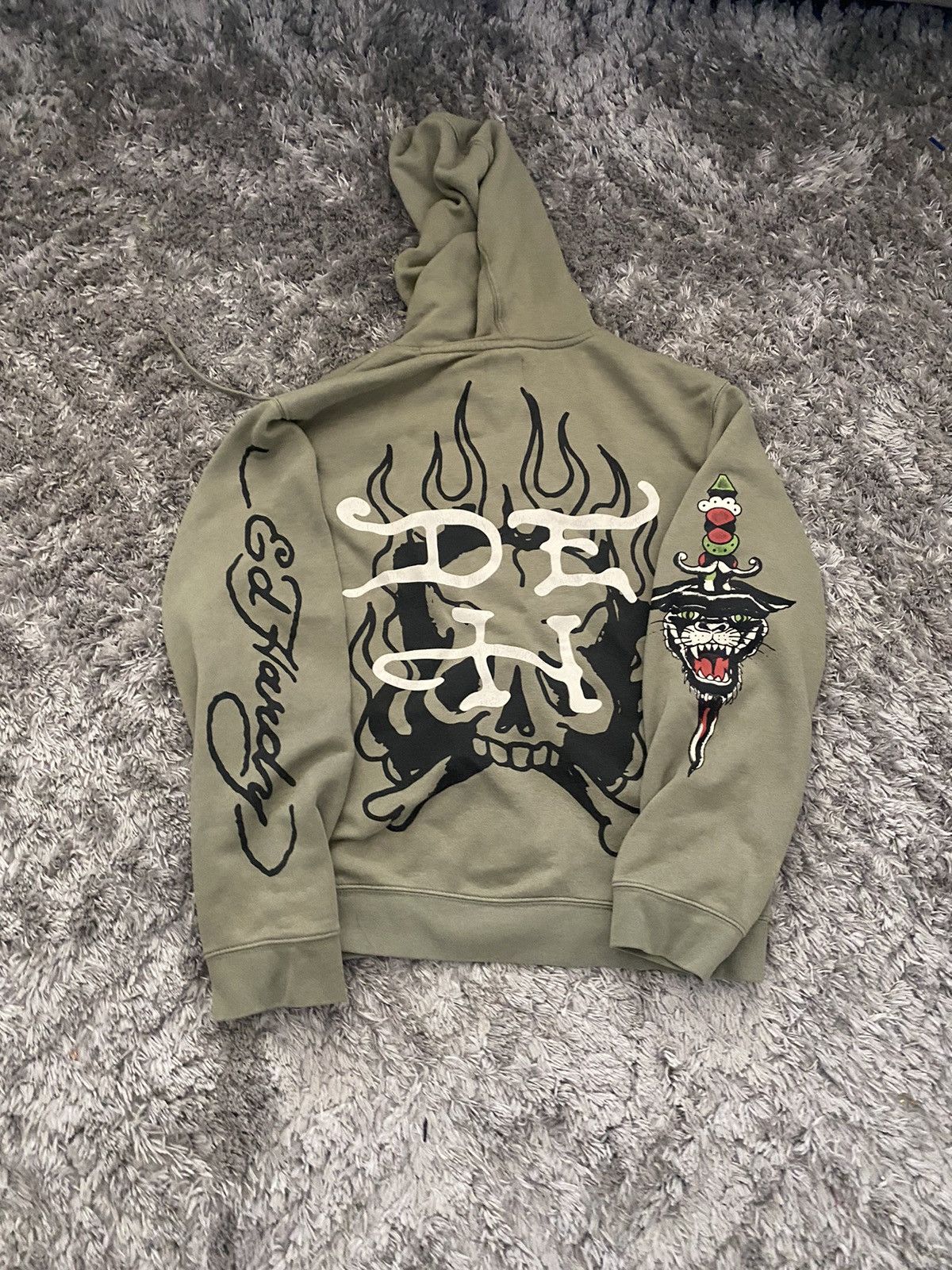 Ed Hardy × Vintage Ed Hardy Hoodie I’ll Ship next day if interested Size US M / EU 48-50 / 2 - 2 Thumbnail
