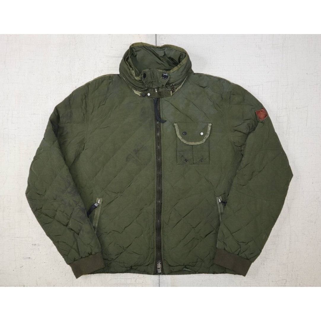 Polo Ralph Lauren Ralph Lauren RLX Men’s Bomber Jacket Olive Green Quilted Size US XL / EU 56 / 4 - 1 Thumbnail
