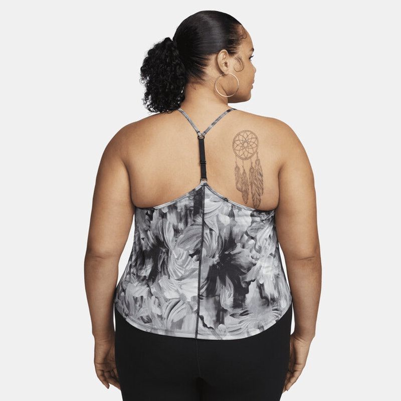 Nike Nike Dri-Fit One Cropped Printed Tank Top Women’s Plus Sz 2X Size XXL / US 16-18 / IT 52-54 - 2 Thumbnail