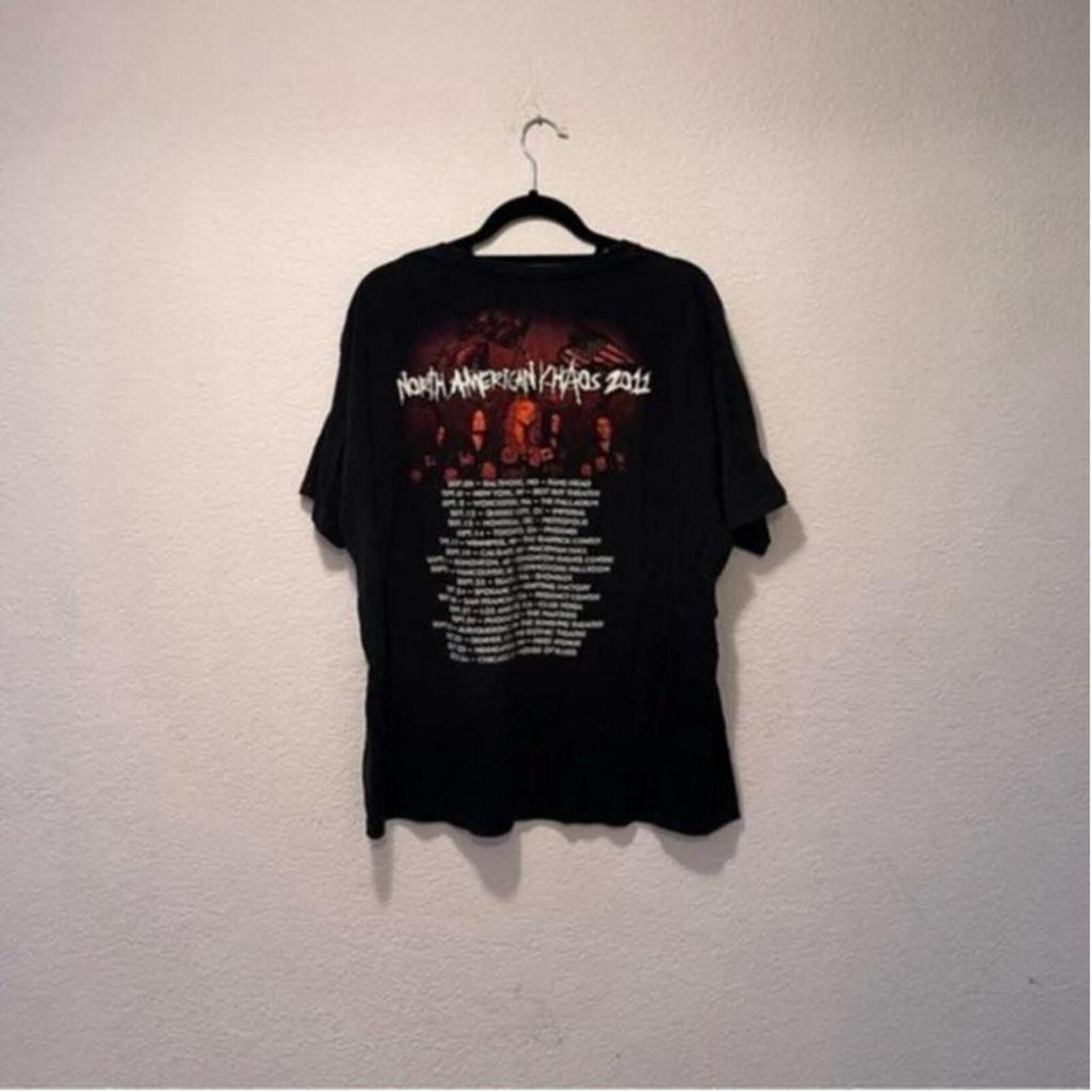 Other Arch Enemy North American Chaos 2011 Tour Black Graphic TShh Size ONE SIZE - 3 Thumbnail
