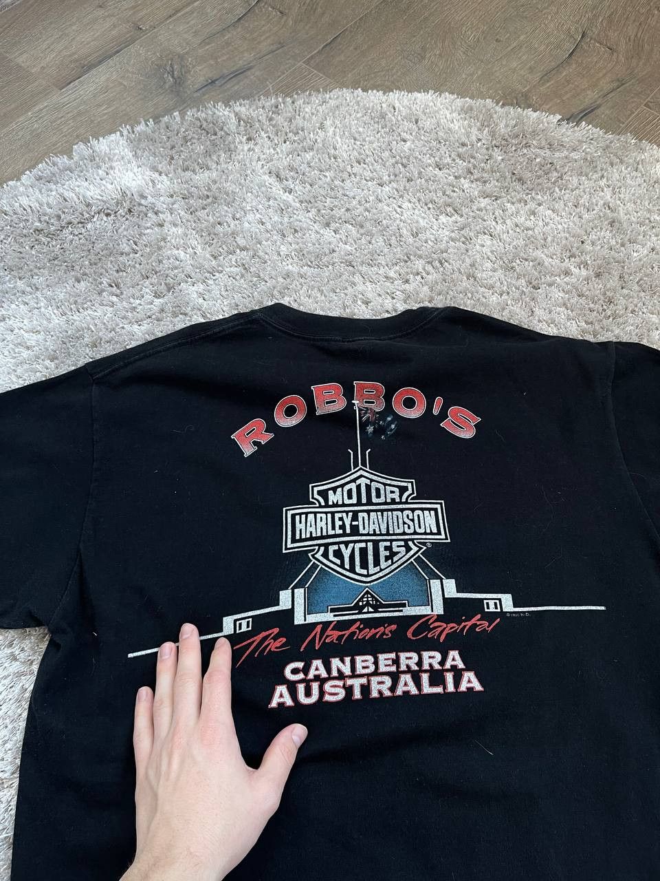 Harley Davidson × Streetwear × Vintage Harley Davidson Australia T Shirt No Worries Motorcycle Size US L / EU 52-54 / 3 - 9 Thumbnail