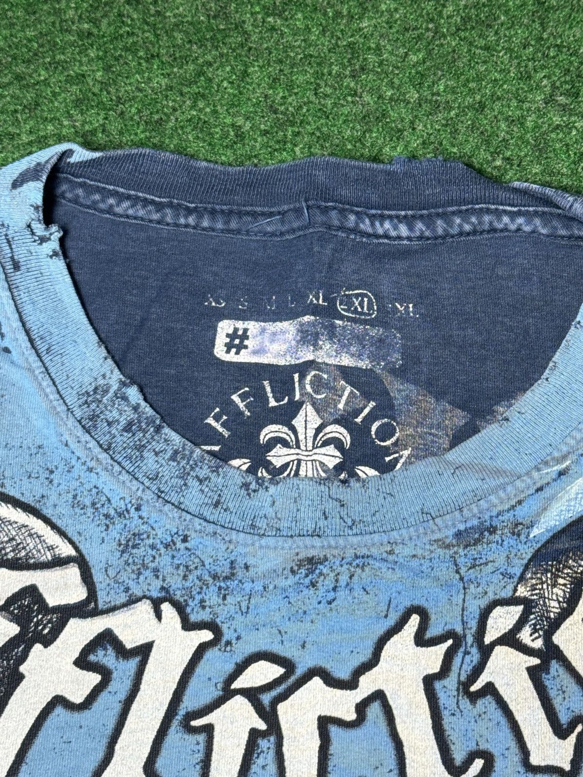 Affliction Vintage Y2K Affliction MMA Rampage Jackson Rare T Shirt Size US XL / EU 56 / 4 - 3 Thumbnail