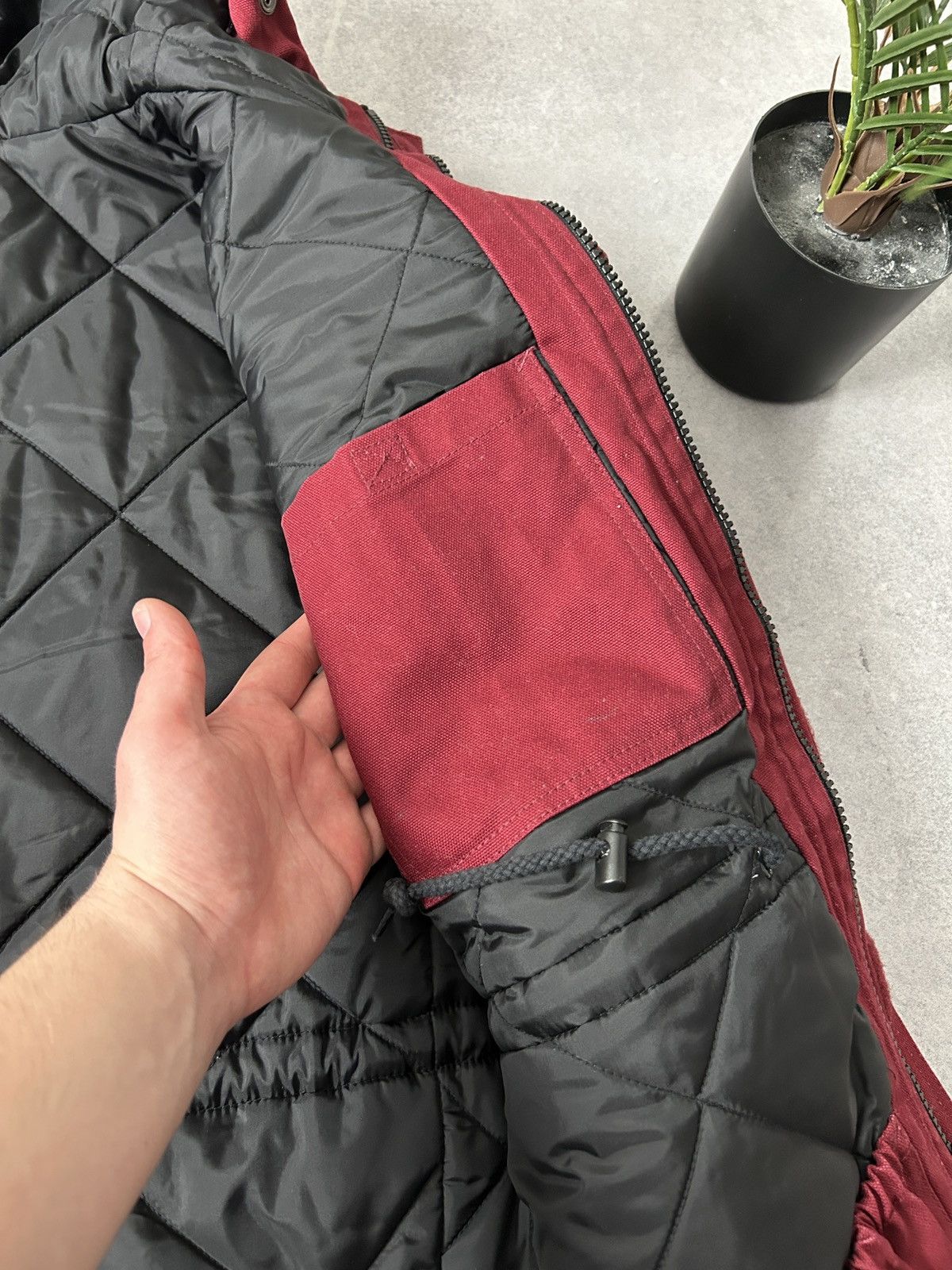 Carhartt Carhartt Siberian parka jacket mens burgundy jacket Size US S / EU 44-46 / 1 - 7 Thumbnail