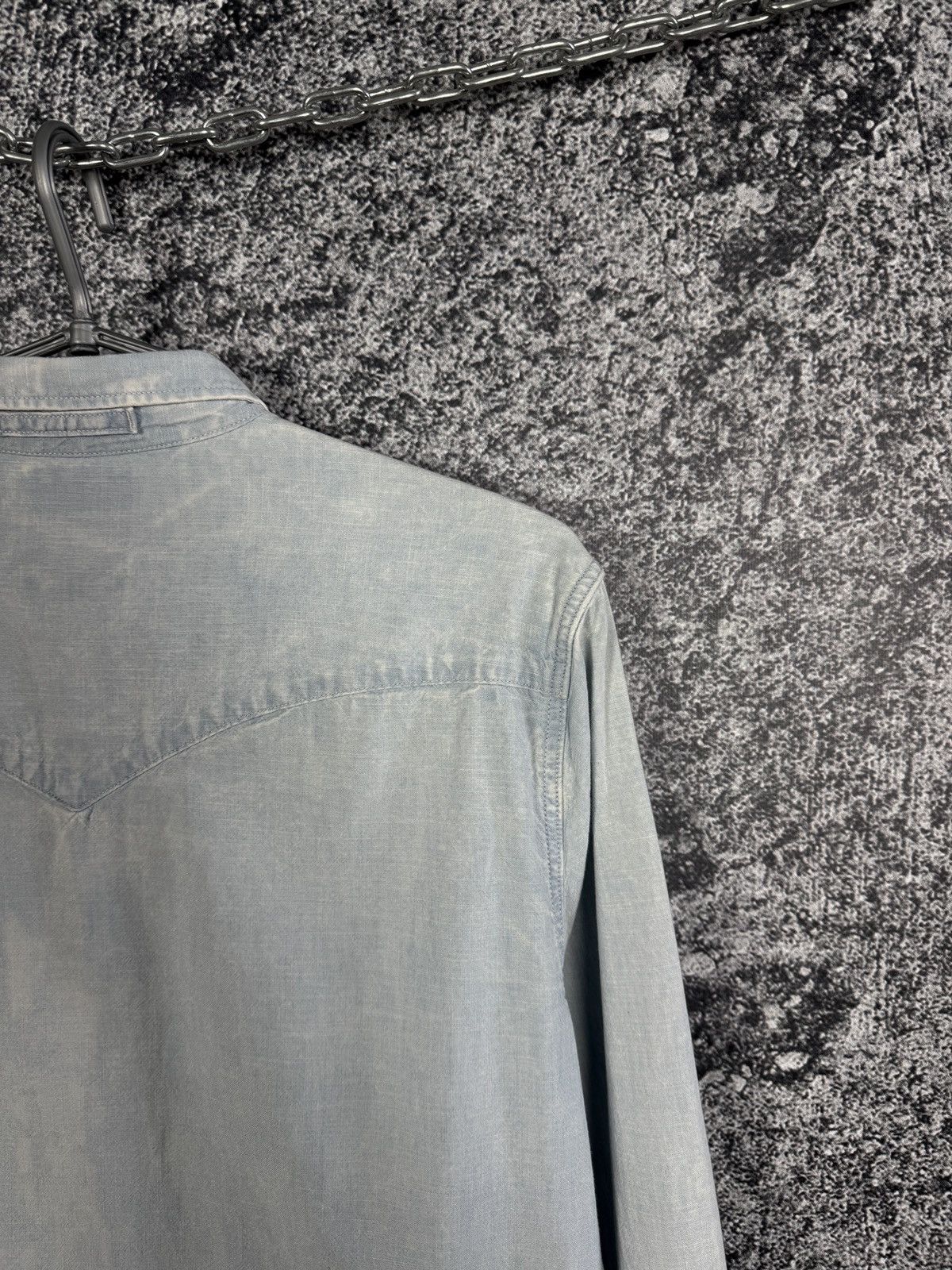 Levi's Levi’s Long Sleeve Denim Shirt Snap Button Blue Size M Size US M / EU 48-50 / 2 - 10 Thumbnail