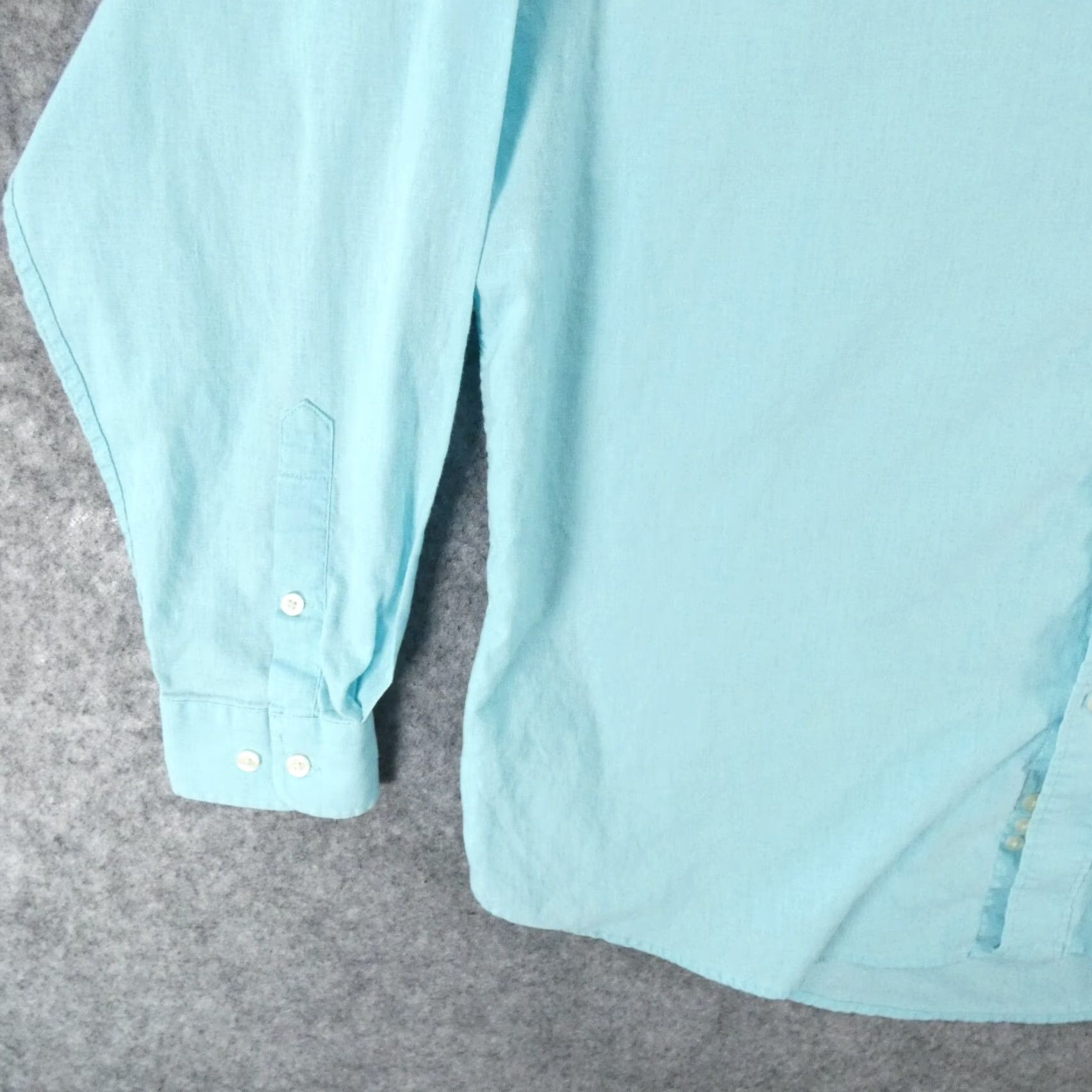Vintage Southern Marsh Shirt Mens Medium Long Sleeve Button Up Blue Size US M / EU 48-50 / 2 - 4 Thumbnail