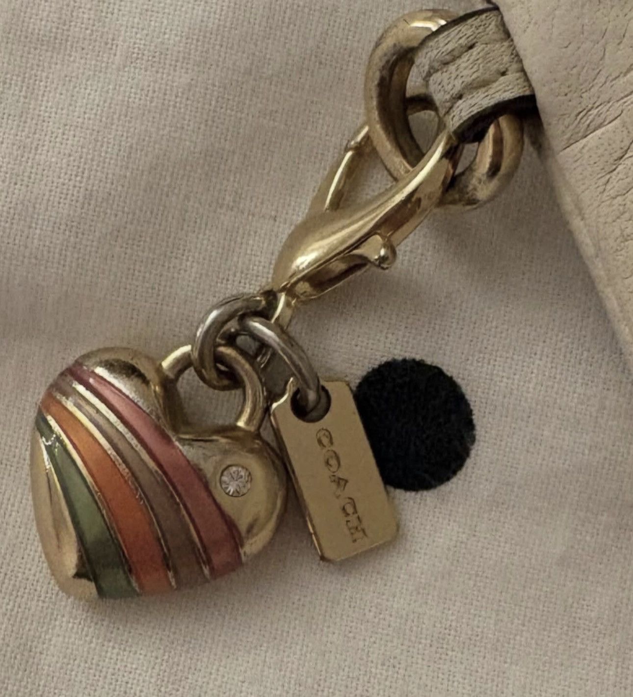 Coach coach wristlet with charm!! Size ONE SIZE - 5 Thumbnail