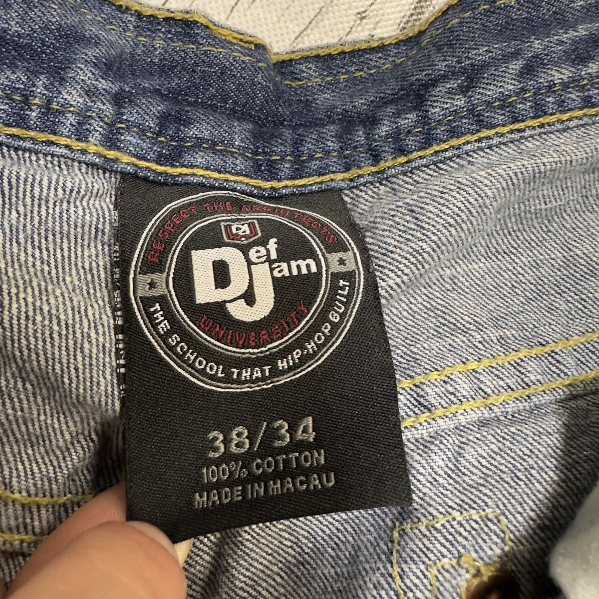 Vintage Vintage Def Jam jeans Size US 38 / EU 54 - 6 Thumbnail