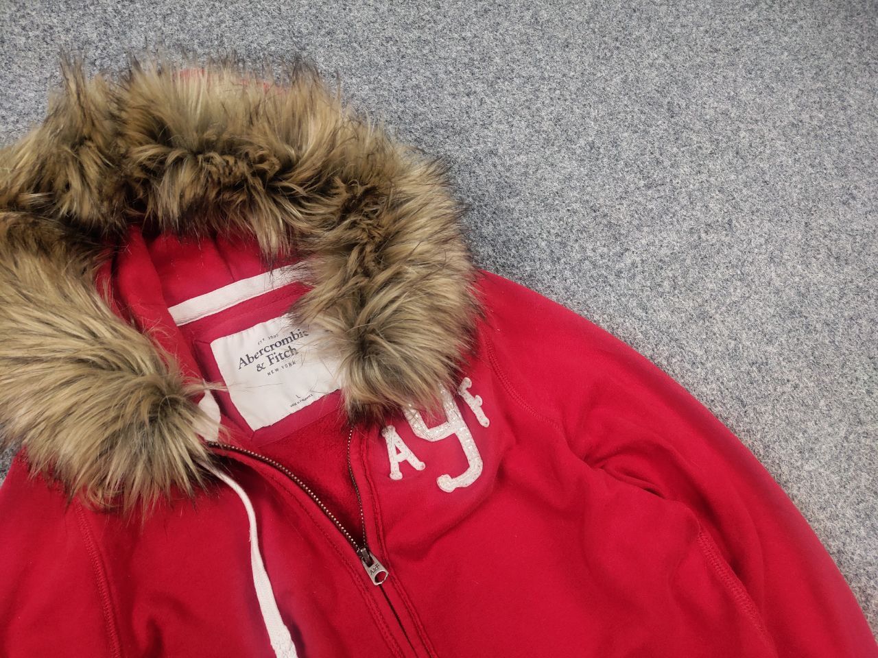 Abercrombie & Fitch Abercrombie Vintage Y2K crazy fur zip Hoodie if six was nine Size US M / EU 48-50 / 2 - 4 Thumbnail
