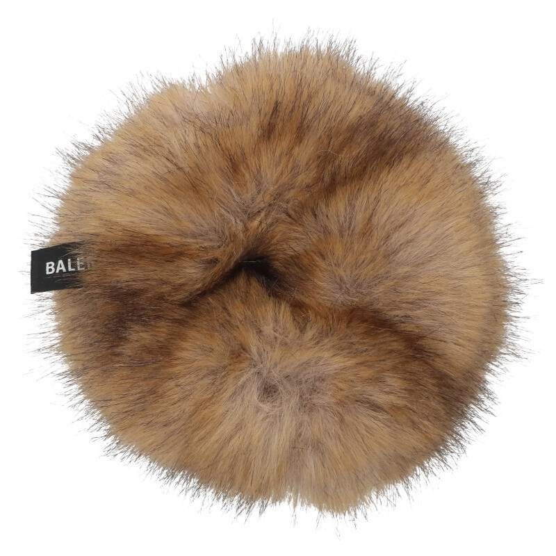 Balenciaga Balenciaga Faux fur scrunchie Brown Size ONE SIZE - 1 Thumbnail