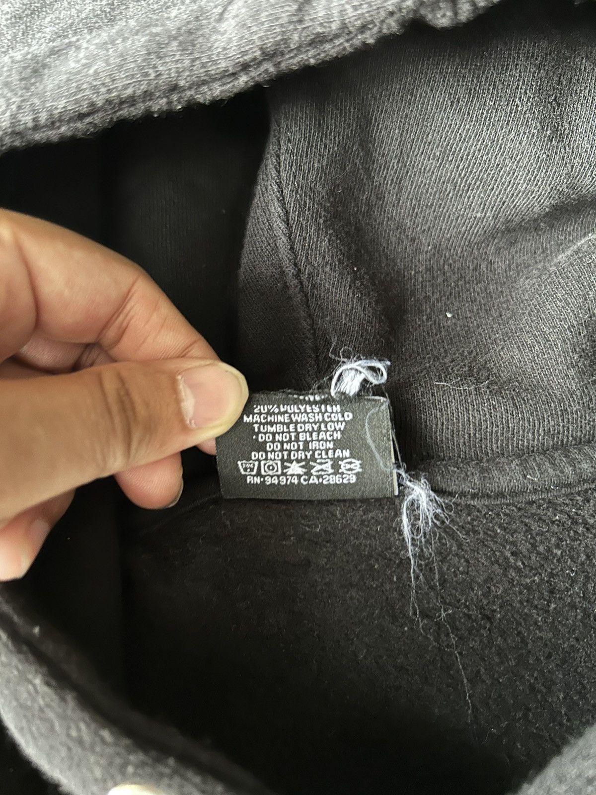 Stussy Stussy Black Embroidered Hoodie Size US S / EU 44-46 / 1 - 5 Thumbnail