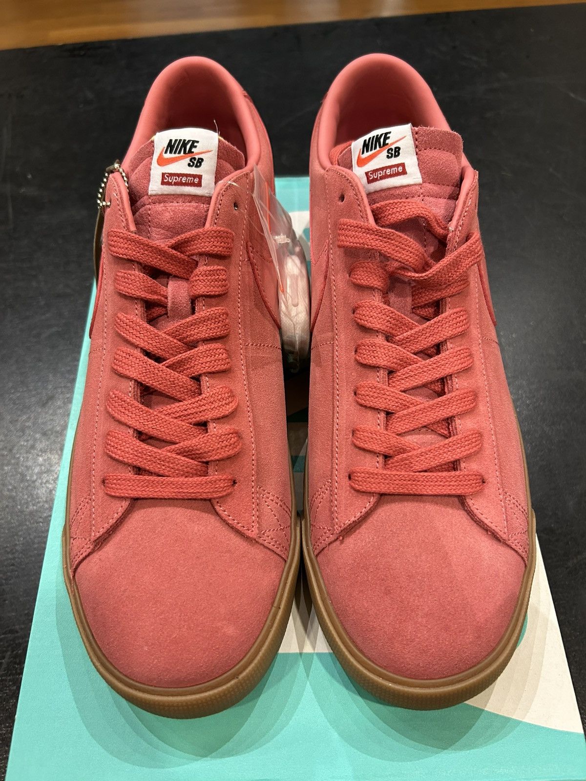 Nike × Supreme Nike SB X Supreme Blazer Low ‘Desert Bloom’ Size US 13 / EU 46 - 4 Thumbnail