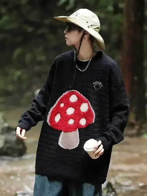 Japanese Brand × Vintage Oversize Casual Sweaters Size ONE SIZE - 3 Thumbnail
