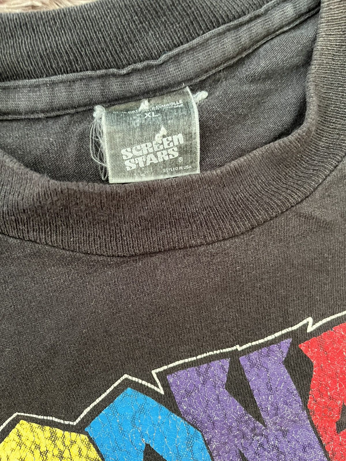 Disney × Vintage Vintage Loonatic Duffy Duck Streetwear Y2K Tee Shirt Size US XL / EU 56 / 4 - 3 Thumbnail