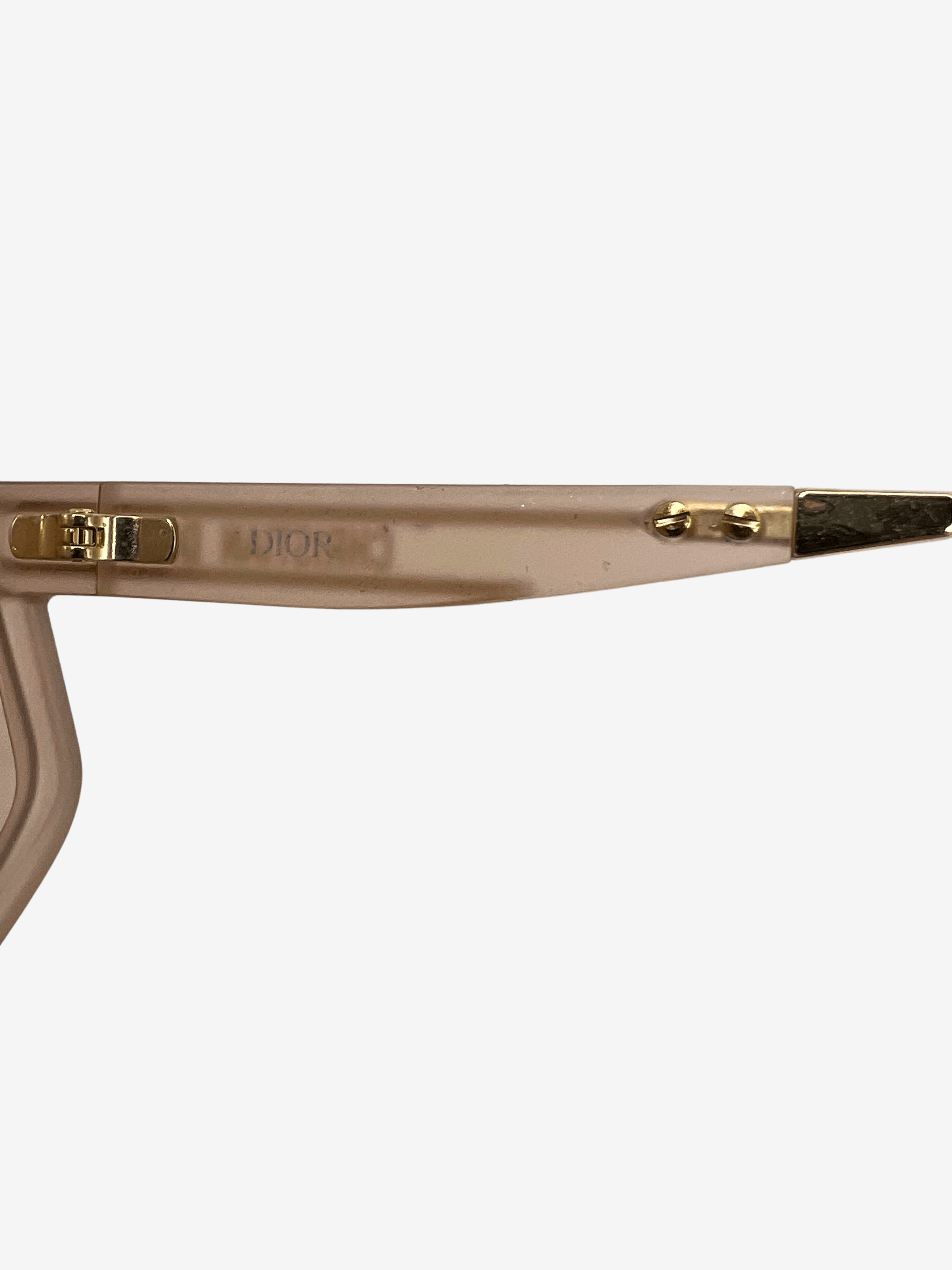 Dior $768 Christian Dior Rose Visor Sunglasses Size ONE SIZE - 5 Thumbnail
