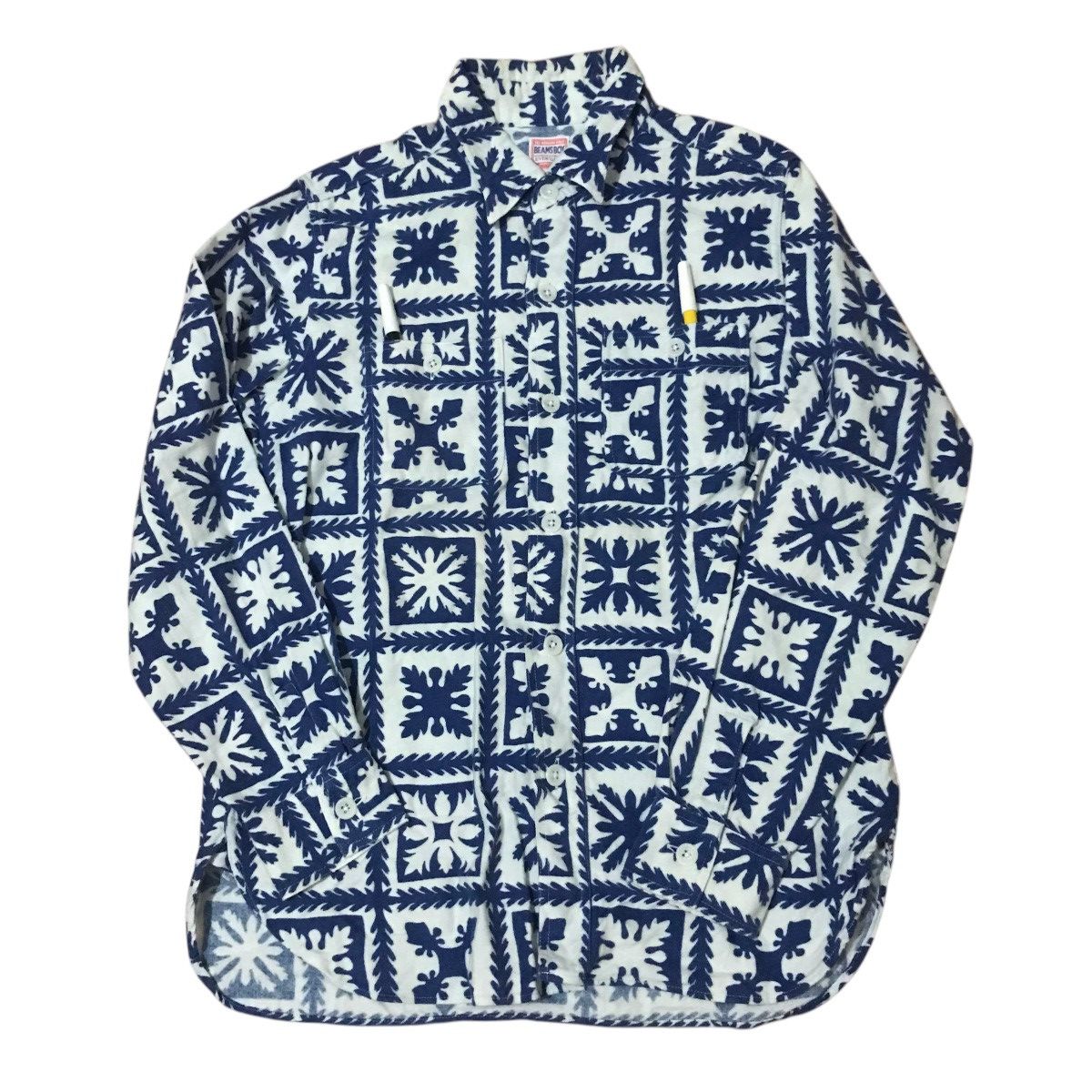 Beams Japan Beams boy native long shirt Size US S / EU 44-46 / 1 - 3 Thumbnail