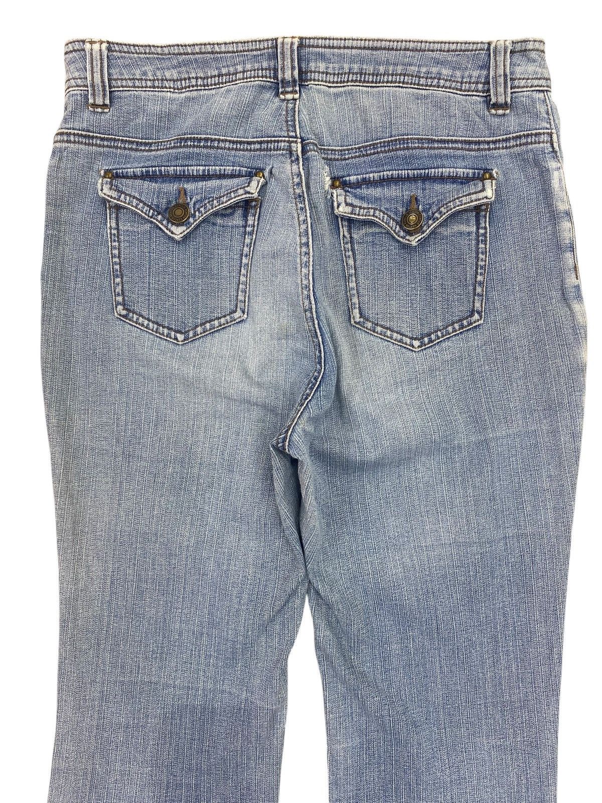 Newton Newton Circus Brand Blue Faded Wash Style Bush Pants Jeans Size US 29 - 4 Thumbnail