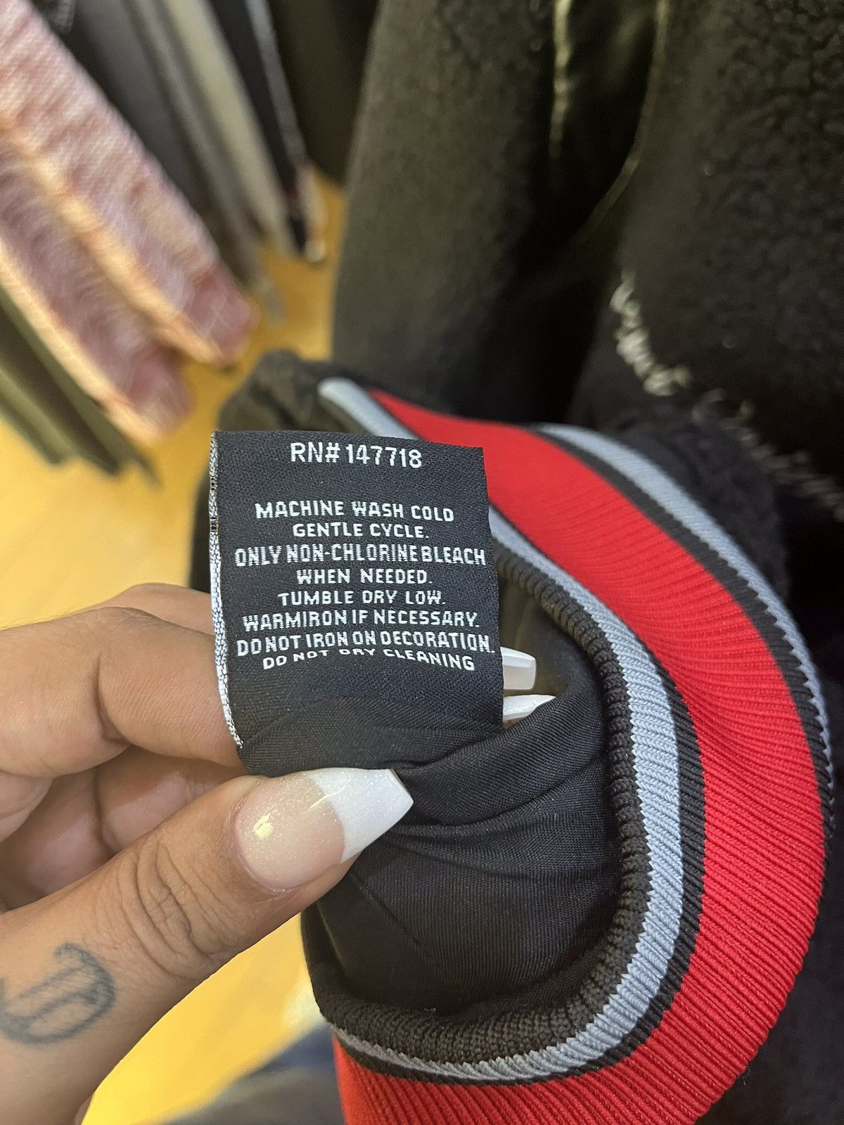 Other Black R3BEL Regime Letterman Jacket Size US L / EU 52-54 / 3 - 4 Thumbnail