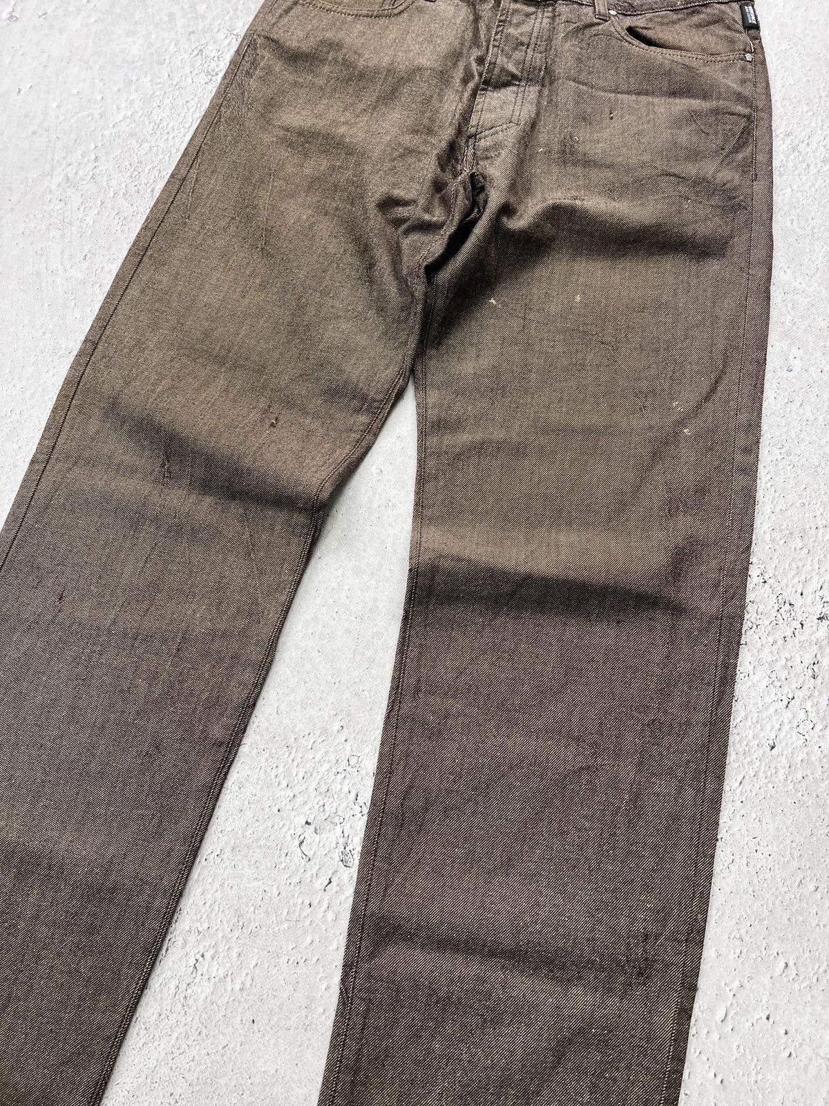 Versace Y2K RARE MEDUSA VERSACE JEANS PANTS WOOL/cotton Size US 34 / EU 50 - 4 Thumbnail