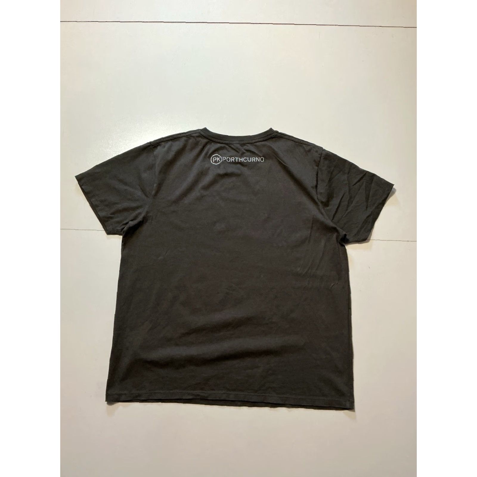 Vintage VINTAGE PK Porthcurno Museum Global Communications Electric Octopus Graphic T-Shirt Sz.L Mens Gray L Earth Positive Shirt Size US L / EU 52-54 / 3 - 2 Thumbnail