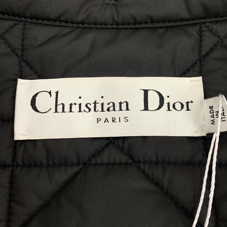 Dior Dior Black rattan check single-breasted long-sleeved cotto Size XS / US 0-2 / IT 36-38 - 5 Thumbnail