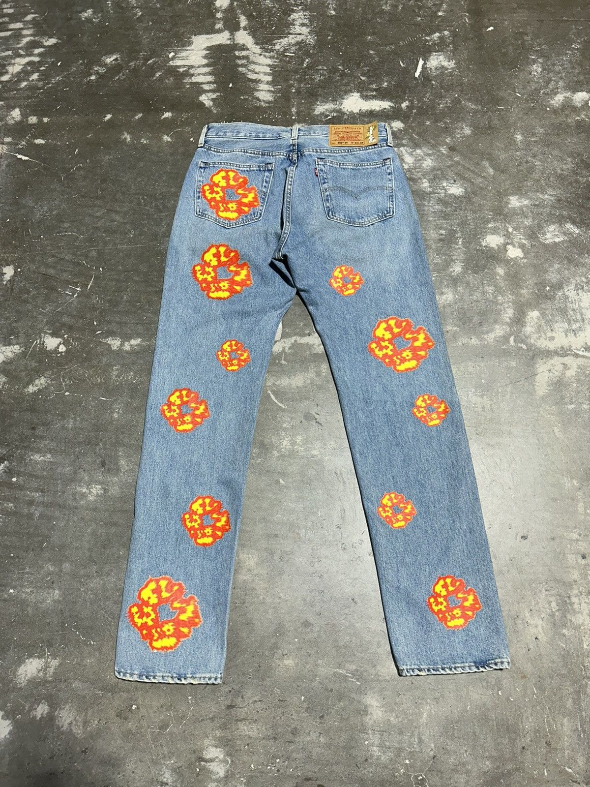 DENIM TEARS Denim Tears x Offset Levi’s 501 Jeans Size US 34 / EU 50 - 4 Thumbnail