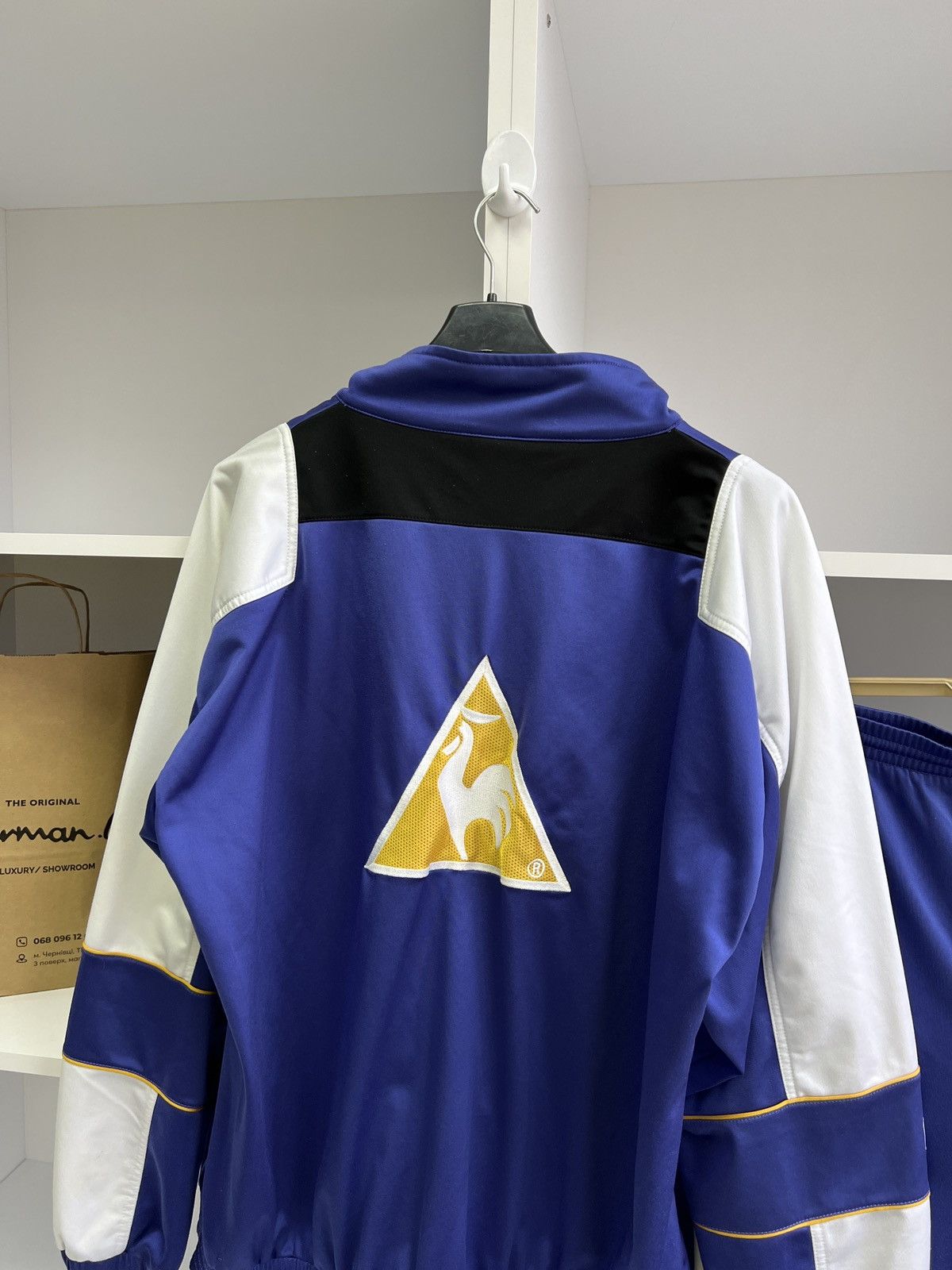 Le Coq Sportif × Vintage Vintage 90s Le CoQ Sportif tracksuit Size US L / EU 52-54 / 3 - 14 Thumbnail