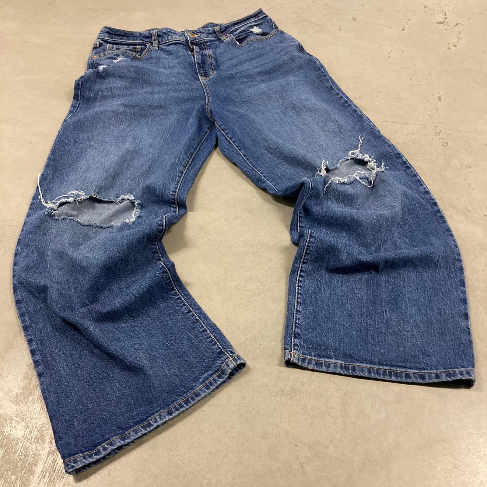 Vintage Baggy Y2K Jeans 32x30 Size US 32 / EU 48 - 1 Thumbnail