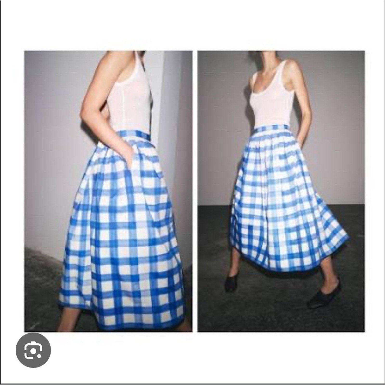 Zara Zara Mid Rise Skirt Size XS Brand New Without Tag Size 26" / US 2 / IT 38 - 2 Thumbnail