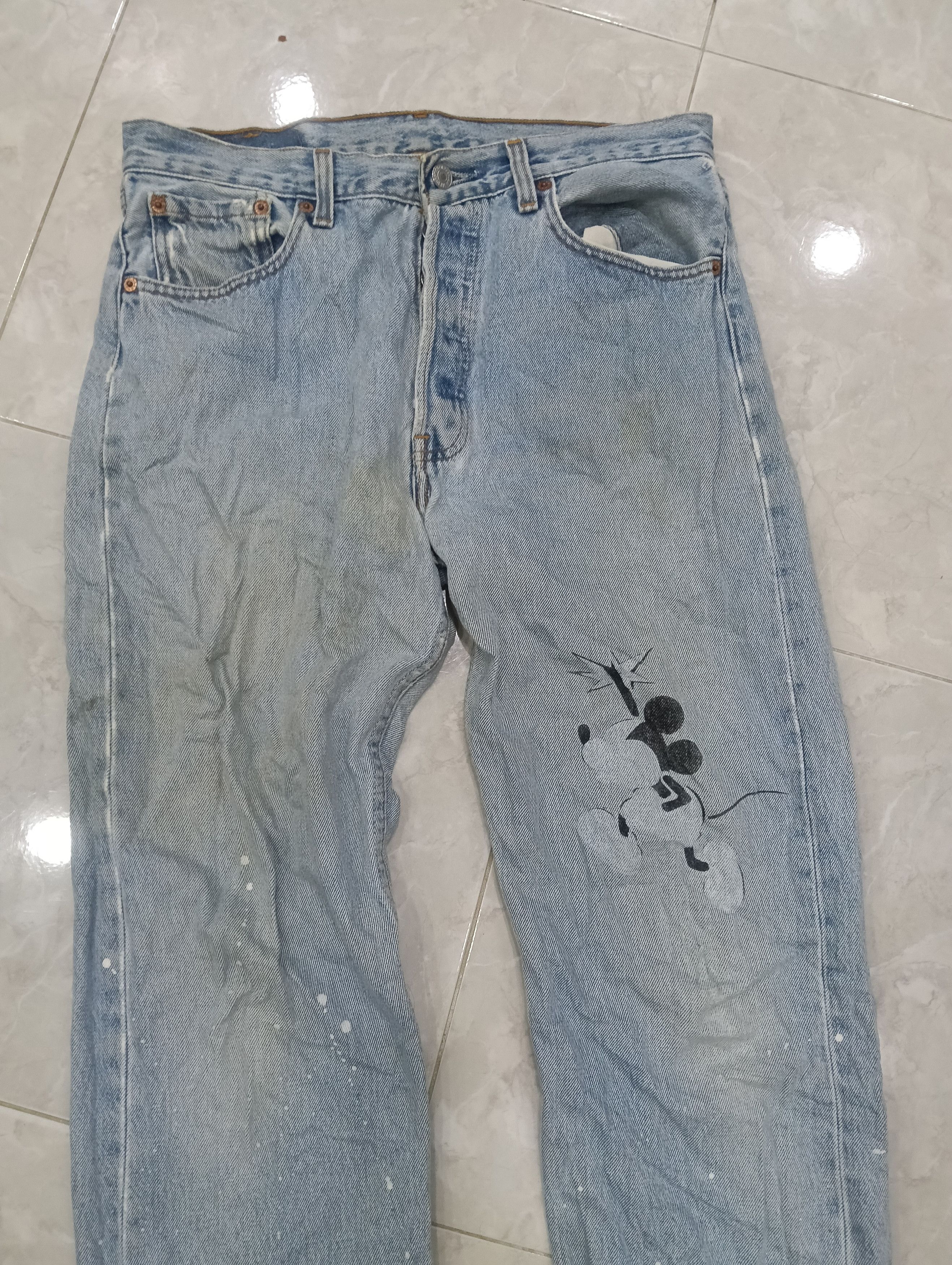 Levi's Vintage Clothing Vintage Levis 501 Single R Size US 32 / EU 48 - 2 Thumbnail