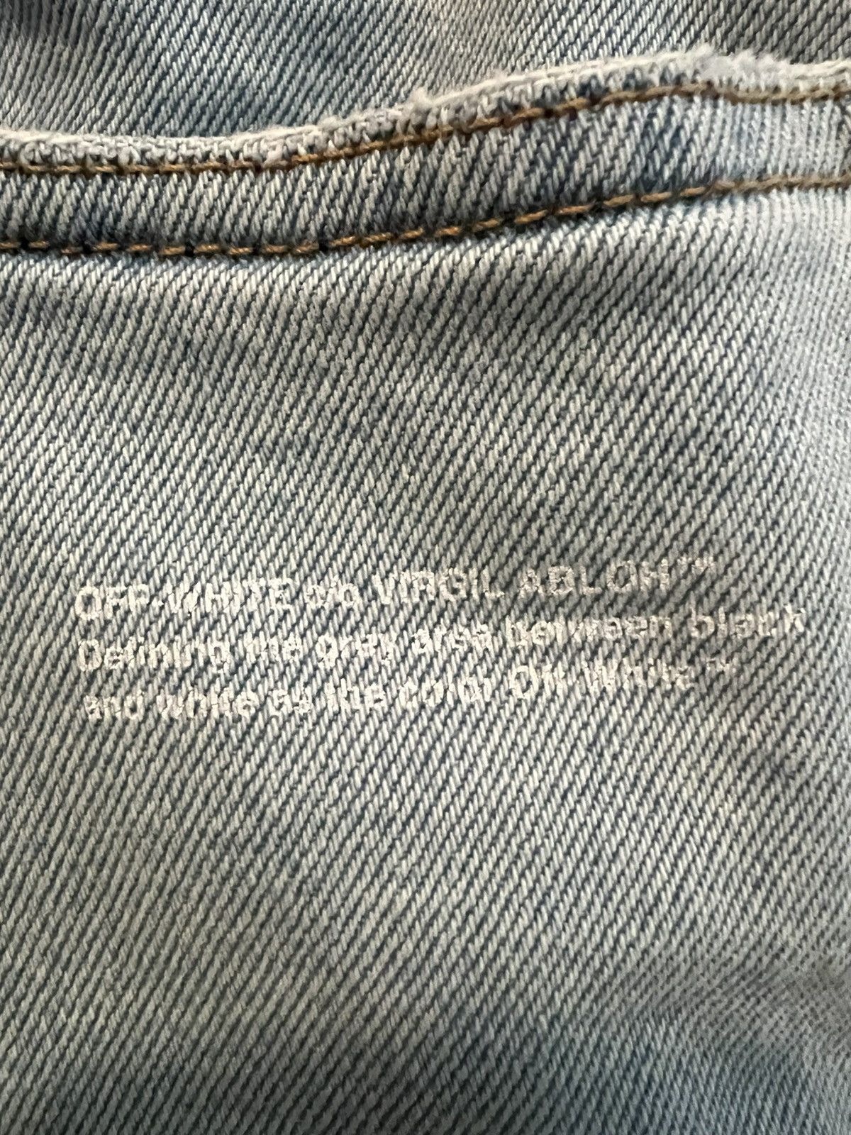 Off-White OFF-WHITE DENIM PANTS Size US 36 / EU 52 - 6 Thumbnail