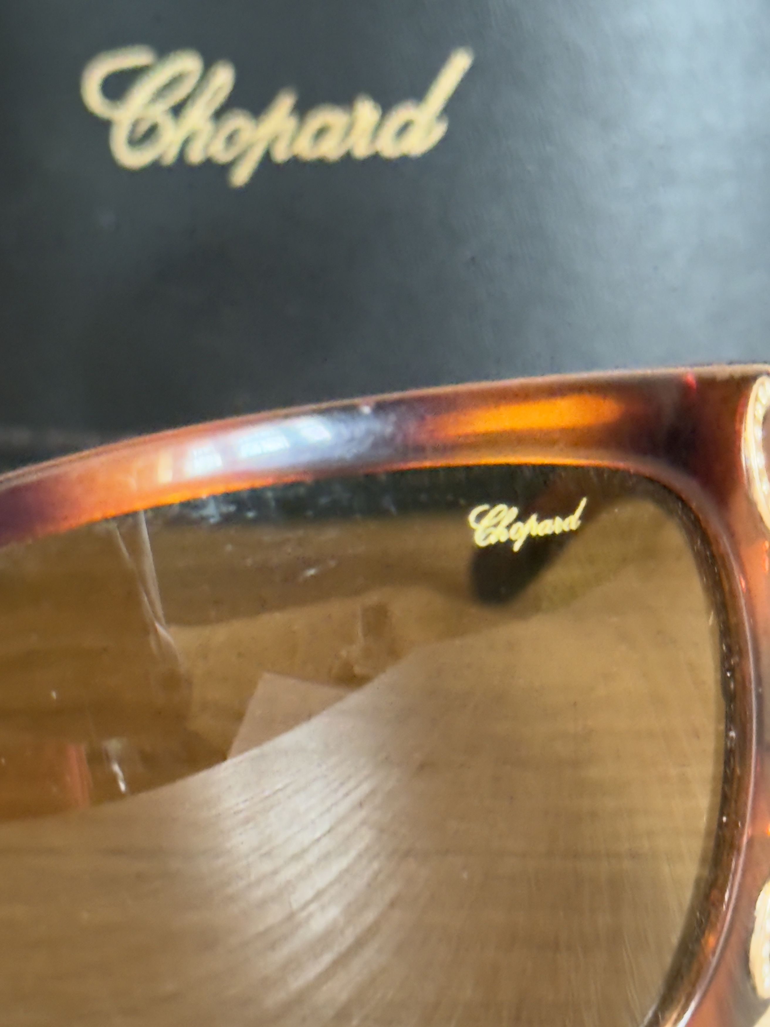 Chopard 🔥 Chopard diamond stones sunglasses vintage Size ONE SIZE - 4 Thumbnail