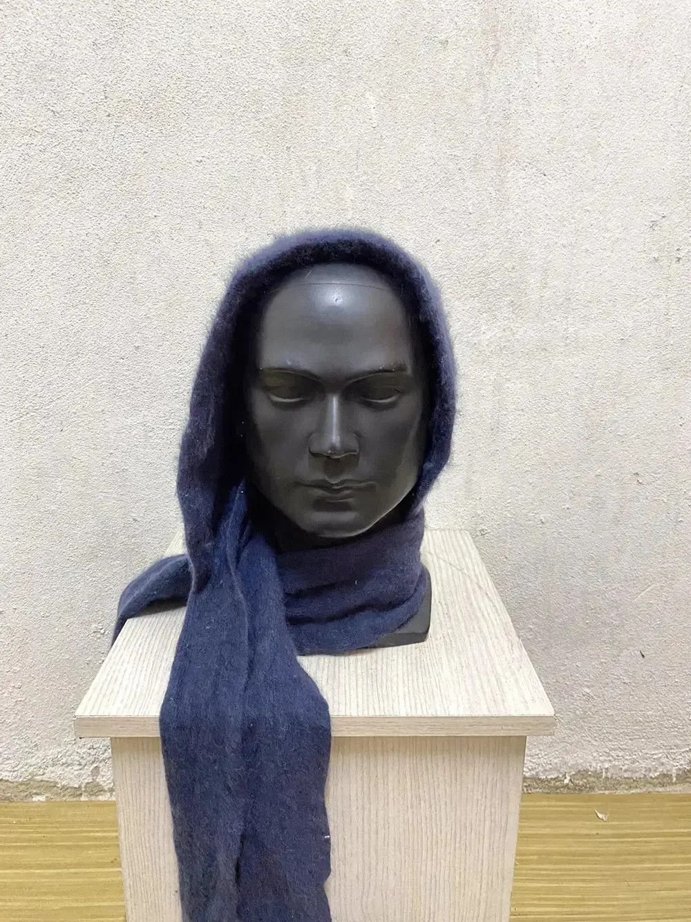 Phoenix Clothing Phoenix Plain Hooded Scarf Hat Size ONE SIZE - 4 Thumbnail