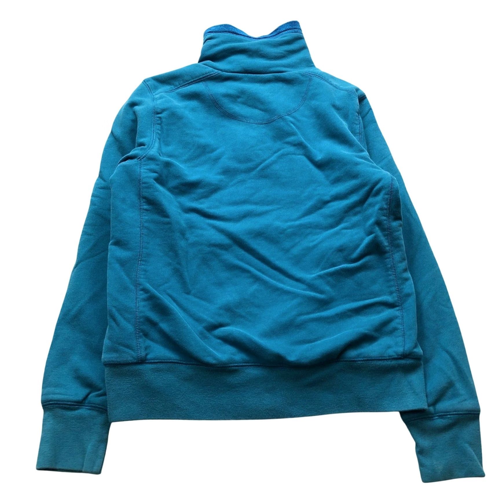 Vintage VINTAGE L.L. Bean Sherpa Lined Sweater Jacket Womens S Long Sleeve Full Zip Teal Blue Size S / US 4 / IT 40 - 5 Thumbnail