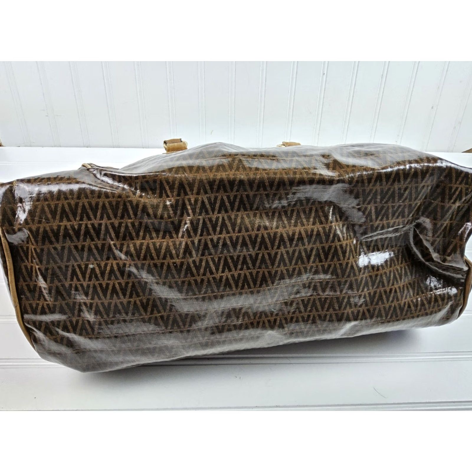 Valentino Valentino Satchel/Top Handle Bag Purse Duffle Large Women PVC multicolor Signature By Mario Valentino Size ONE SIZE - 3 Thumbnail