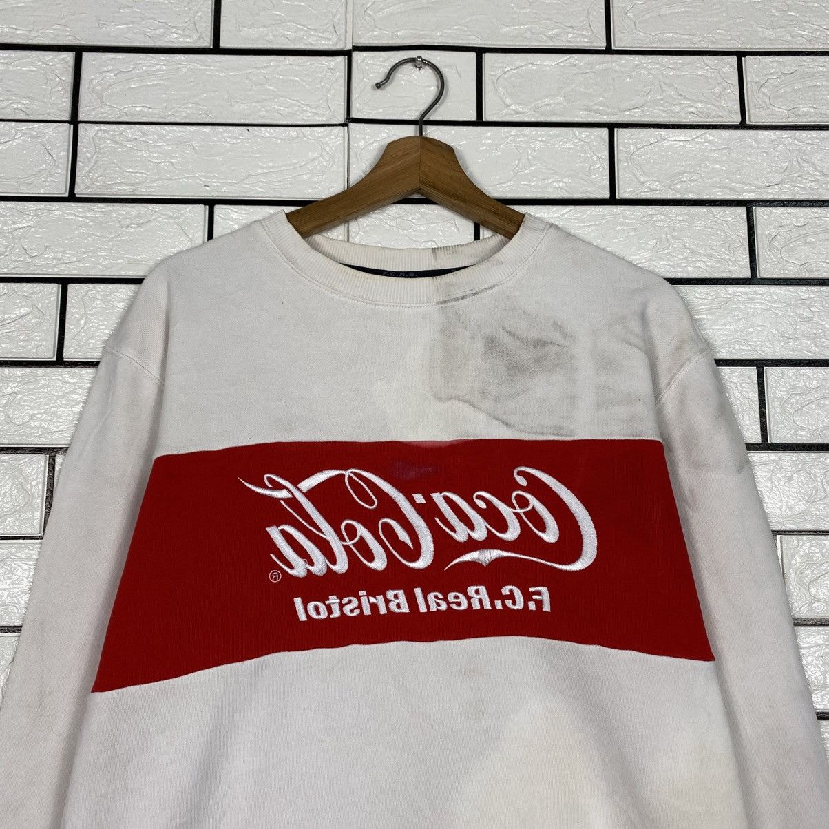 Japanese Brand Vintage Sweatshirt Coca Cola Big Logo Size US S / EU 44-46 / 1 - 4 Thumbnail