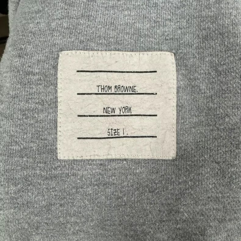 Thom Browne Thom Browne Gray four stripe jeans Size US 39 - 4 Thumbnail