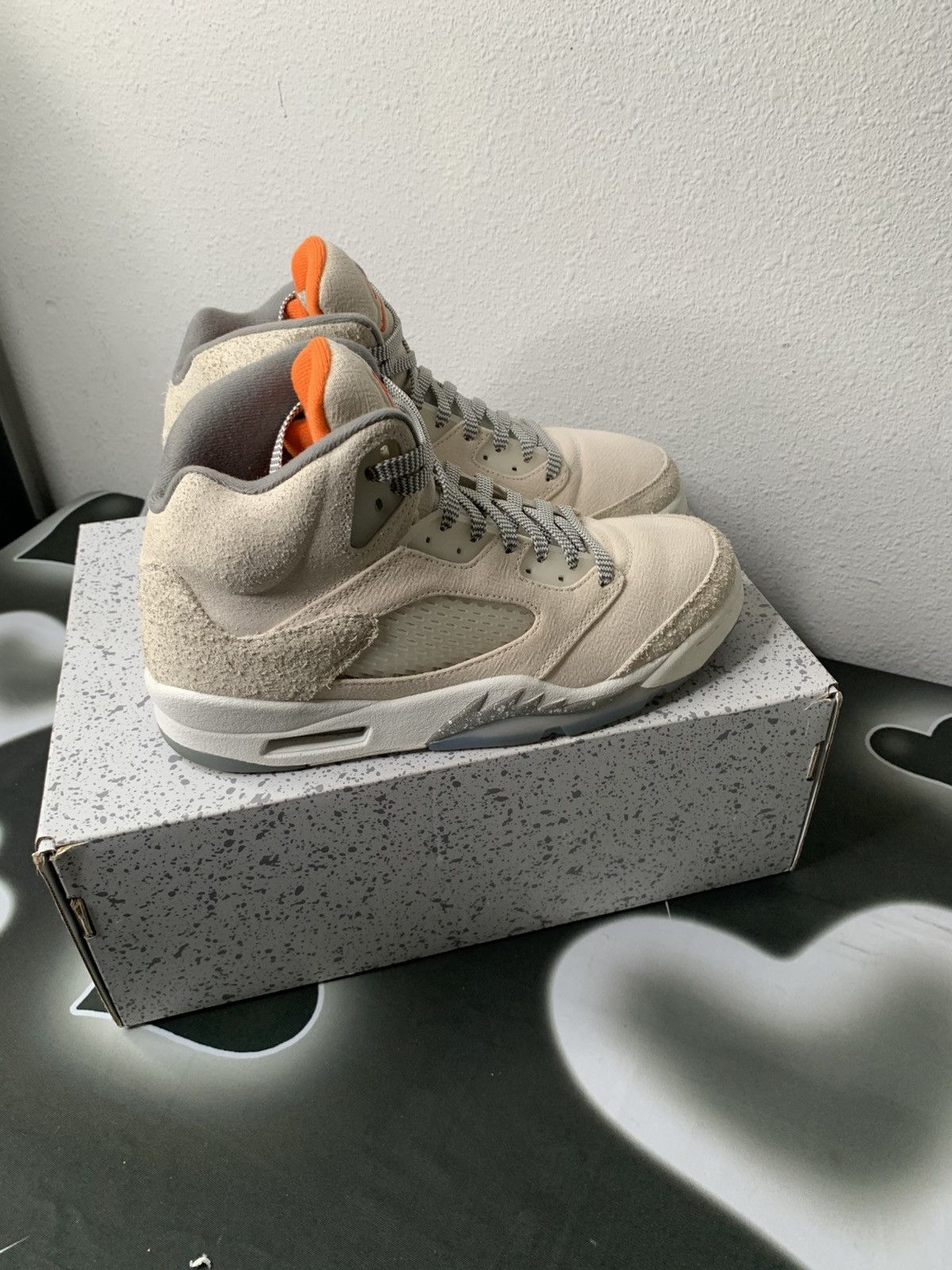 Jordan Brand Air Jordan 5 Retro Se Craft Light Orewood Brown Size US 7 / EU 40 - 10 Thumbnail