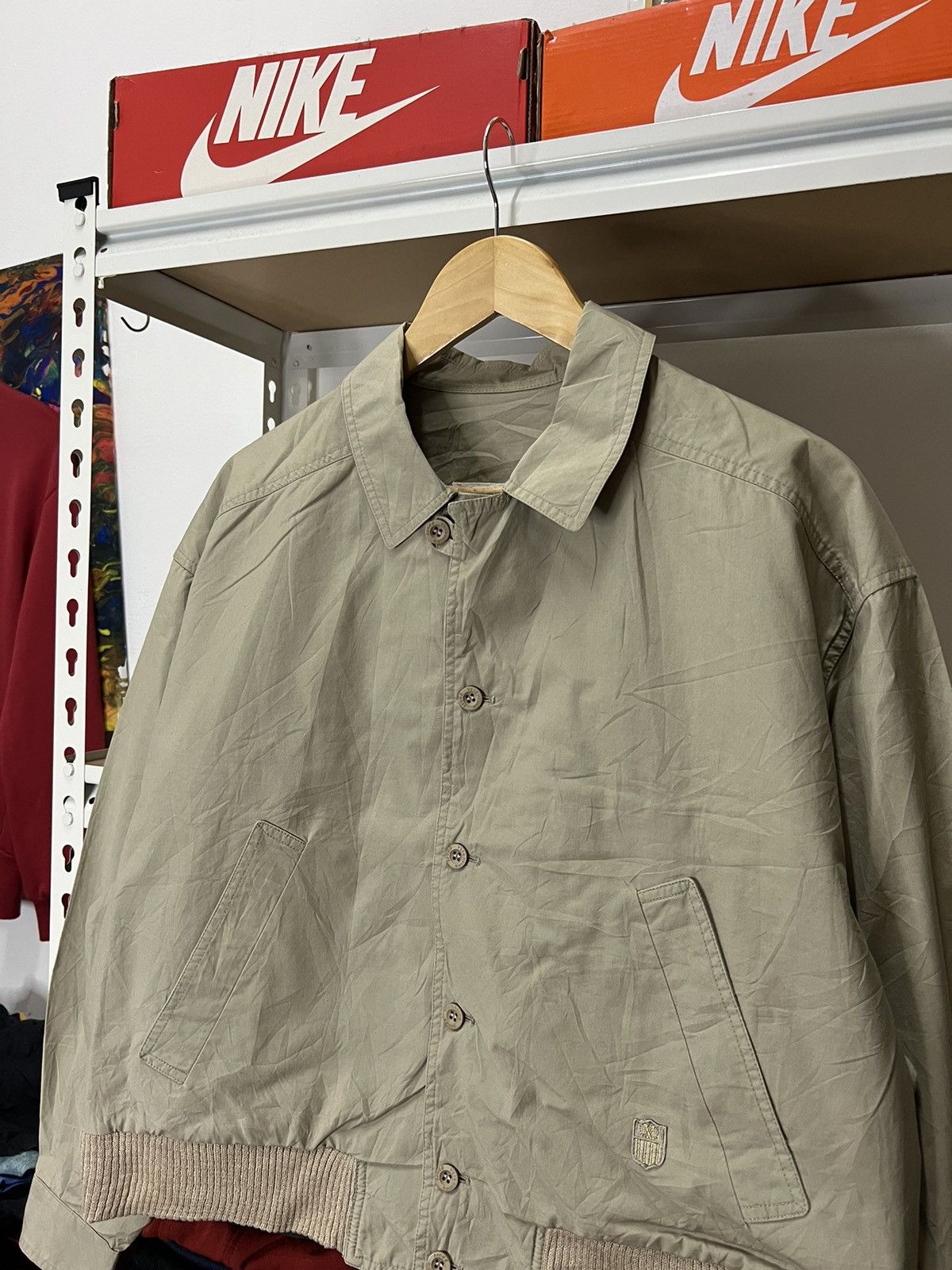 Valentino Valentino Garavani Button Up Vintage Jacket Made In Italy Size L / US 10 / IT 46 - 3 Thumbnail