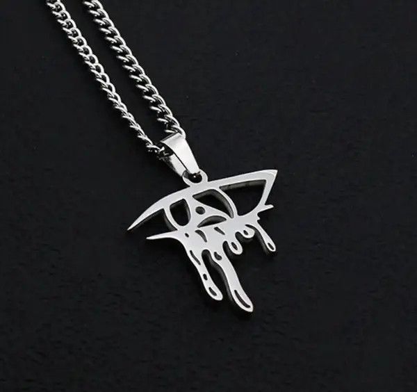 VIBE Ninja Blood Eye Pendant SS Necklaces Size ONE SIZE - 2 Thumbnail