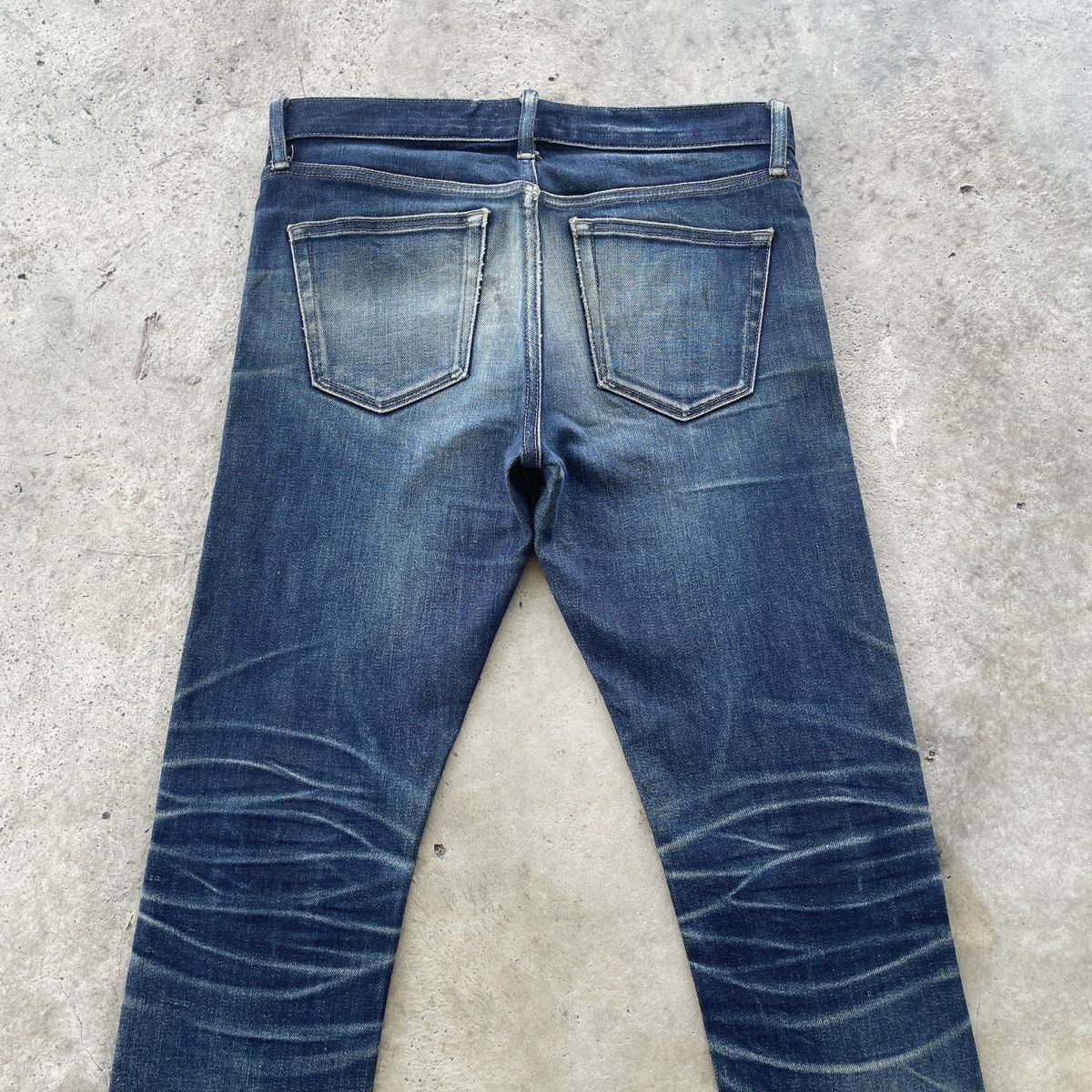 Japanese Brand Vintage Japanese Redline Ripped Jeans Distressed Pants Faded Size US 32 / EU 48 - 9 Thumbnail
