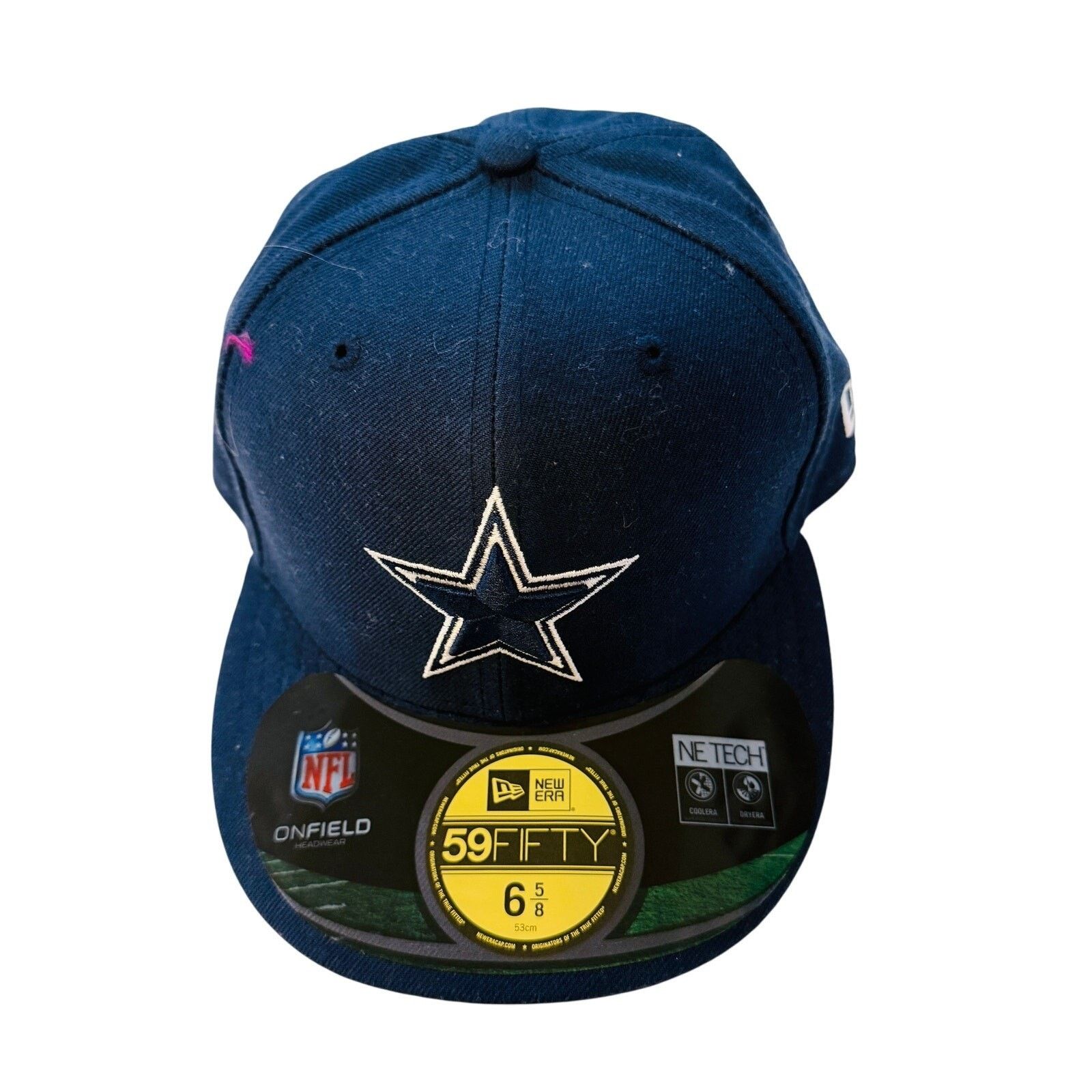 New Era 59Fifty Dallas Cowboys Hat Men 6 5/8 Fitted NFL Streetwear Size ONE SIZE - 1 Thumbnail