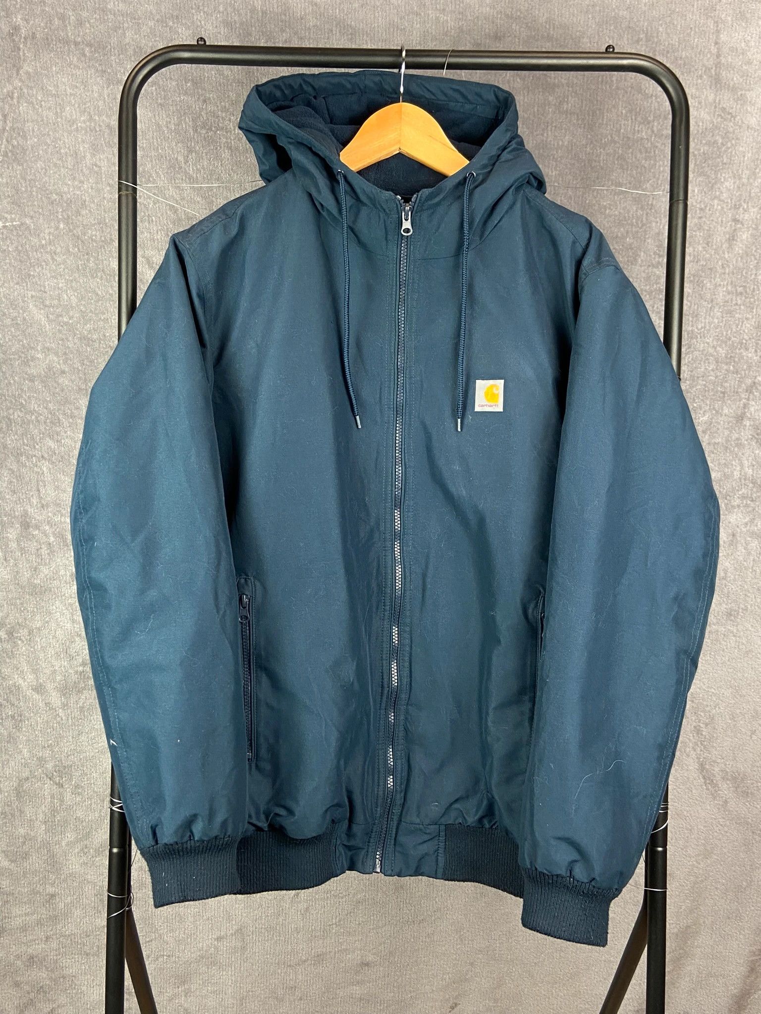 Carhartt Carhartt navy workwear hoodie jacket L Size US L / EU 52-54 / 3 - 1 Thumbnail