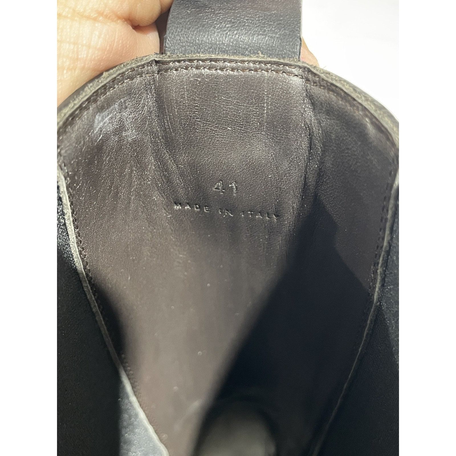 Bottega Veneta BOTTEGA VENETA LEATER RAIN BOOTS SIZE 41 (8US) NEW Size US 8 / EU 41 - 5 Thumbnail