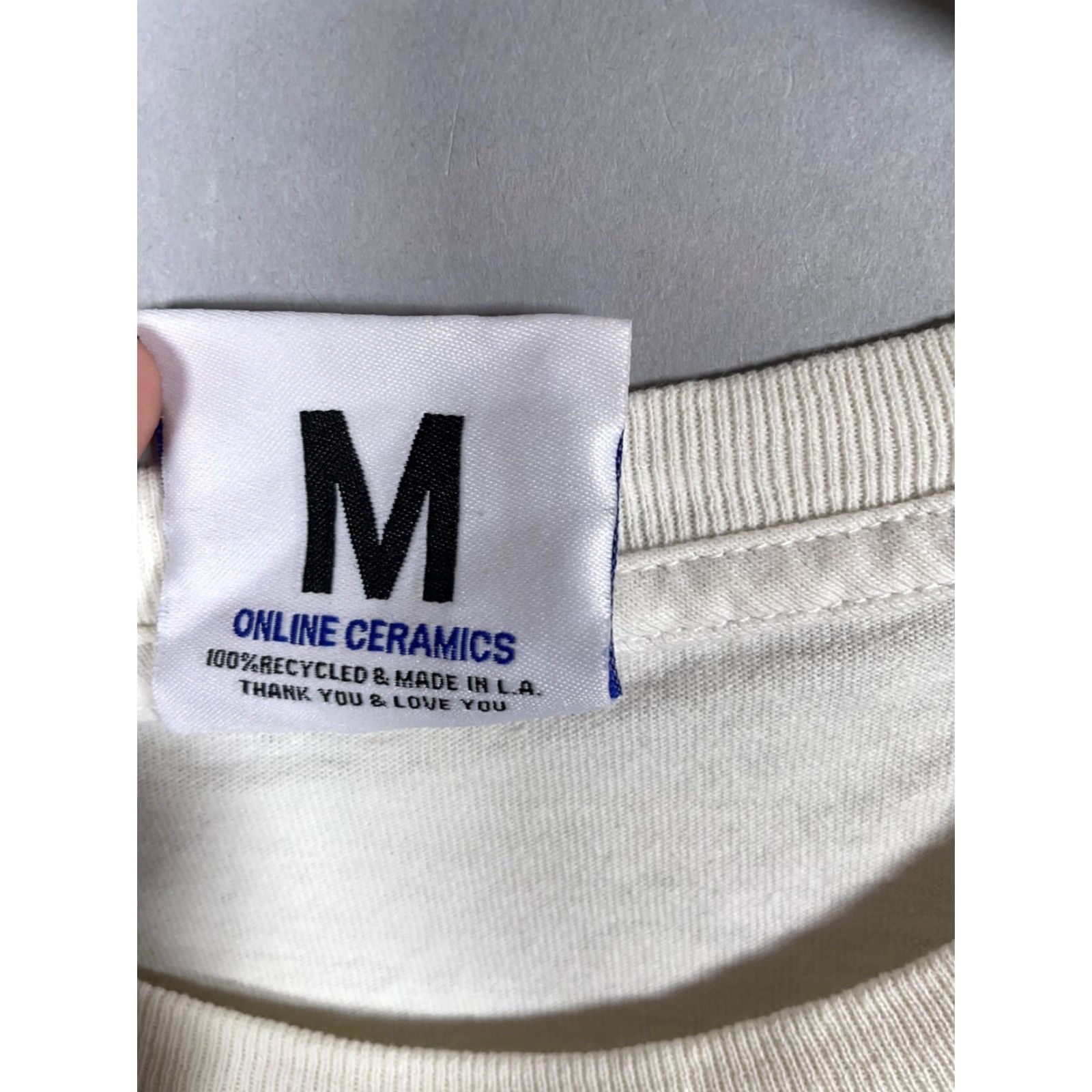 Online Ceramics VINTAGE No, Online Ceramics Have Fungai Mushrooms Long Sleeve Shirt Adult Medium White Have Fungai Mushrooms Graphic Print Hippie 1990s Mens Size US M / EU 48-50 / 2 - 4 Thumbnail