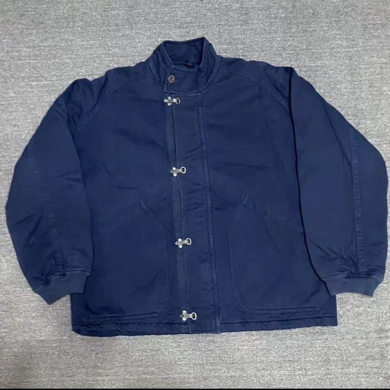 Nigel Cabourn ow-51 Washed Deck Jacket - dmc