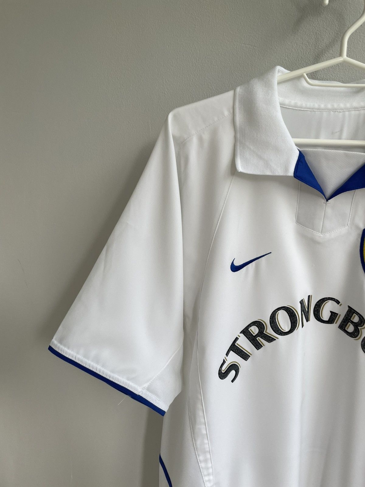 Nike Leeds United FC 2002 2003 Home Football Shirt Soccer Jersey Size US M / EU 48-50 / 2 - 3 Thumbnail