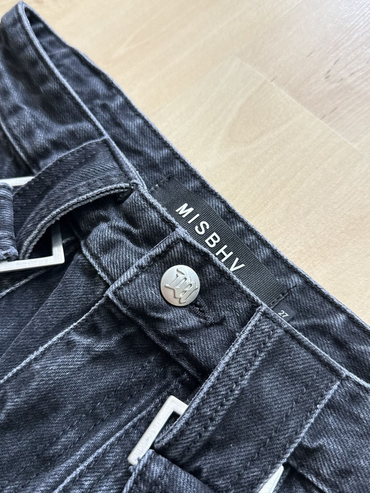Misbhv Misbhv Harness Strap Cargo Trousers denim jeans 27 Size 27" / US 4 / IT 40 - 6 Thumbnail