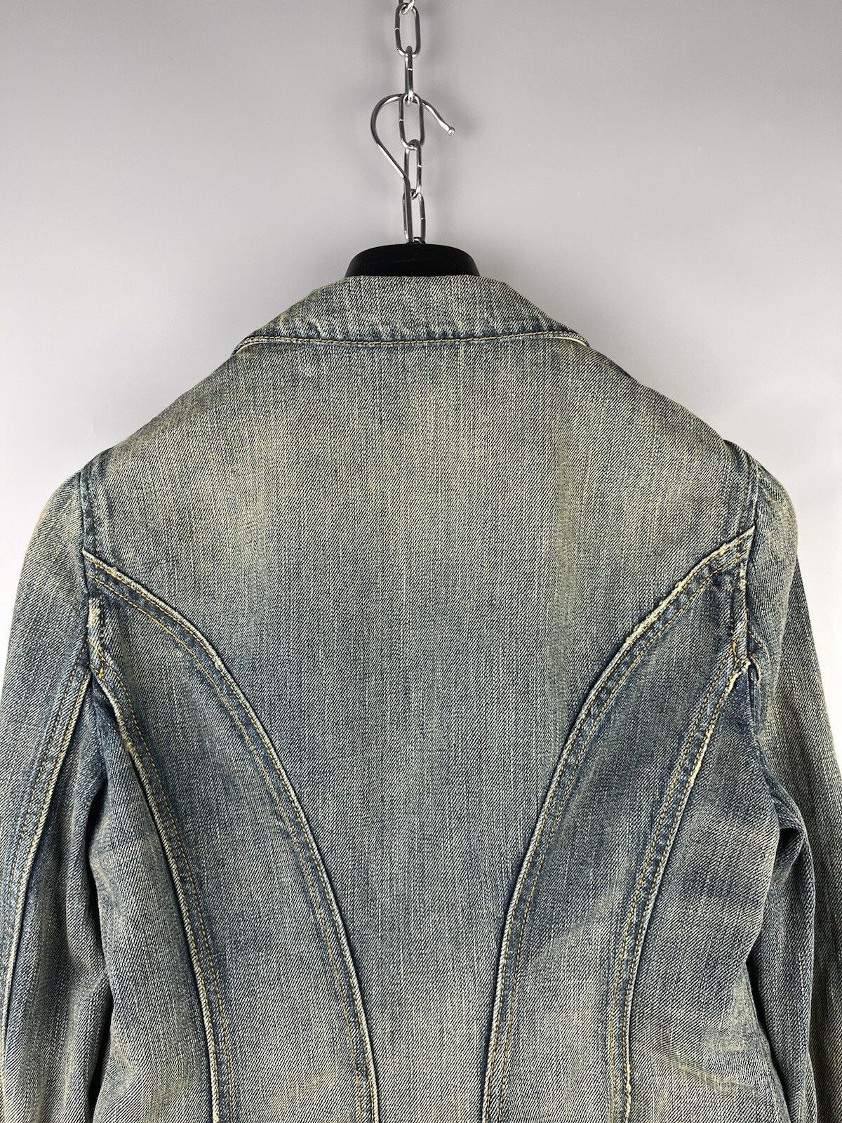Polo Ralph Lauren Vintage Ralph Lauren Cotton 12 OZ Denim Blazer Jacket Size M / US 6-8 / IT 42-44 - 10 Thumbnail